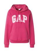 GAP Sweatshirt 'HERITAGE'  lyserød / magenta / hvid