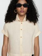 MANGO Bluse 'TAMARIU'  beige