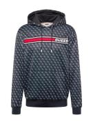 GUESS Sweatshirt 'NEW KORBIN'  grenadine / sort / hvid