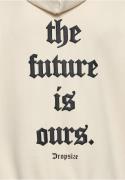 Dropsize Sweatshirt 'Future Is Ours'  creme / sort