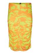 Vero Moda Collab Nederdel 'JOANN'  lime / orange