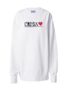 Moschino Jeans Sweatshirt  rød / sort / hvid