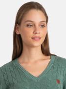 Jacey Quinn Pullover  brun / petroleum