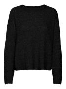 VERO MODA Pullover 'MILI'  sort-meleret