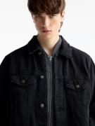 Pull&Bear Overgangsjakke  black denim