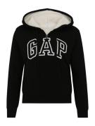 Gap Petite Sweatjakke  sort / hvid