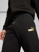 PUMA Sportsbukser 'ESS'  guld / sort