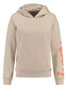 Key Largo Sweatshirt 'YEAH'  beige / orange