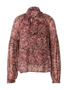 SCOTCH & SODA Bluse  lyserød / gammelrosa / hvid