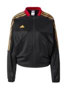 ADIDAS SPORTSWEAR Sportsjakke 'TIRO'  cappuccino / rød / sort