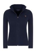 Giorgio di Mare Cardigan  navy / brun