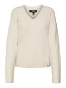 VERO MODA Pullover 'RAIN'  creme