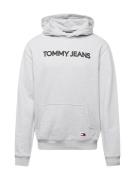 Tommy Jeans Sweatshirt 'CLASSIC'  navy / grå-meleret / rød / hvid