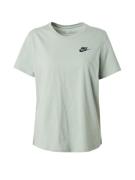 Nike Sportswear Shirts 'Club Essential'  pastelgrøn / sort