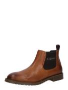 bugatti Chelsea Boots 'Kosta'  cognac / sort