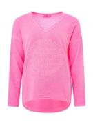 Zwillingsherz Sweatshirt 'Positive Mind'  lys pink