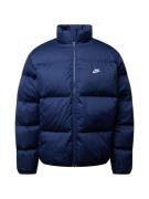 Nike Sportswear Vinterjakke 'Club'  navy / hvid