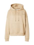 GUESS JEANS Sweatshirt  beige / sort / hvid