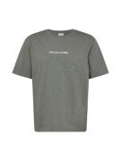 Filling Pieces Bluser & t-shirts 'Chrome'  grå-meleret / hvid