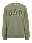 Gap Tall Sweatshirt 'HERITAGE'  oliven / pastelgrøn / hvid