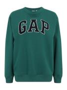 Gap Tall Sweatshirt 'HERITAGE'  grøn / sort / offwhite