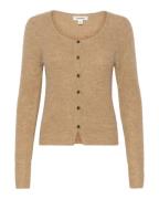 SOAKED IN LUXURY Cardigan 'Tuesday'  mørkebeige