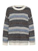 Vero Moda Petite Pullover 'VMTIFFANY'  beige / lyseblå / sort