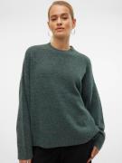 VERO MODA Pullover 'VMBoom'  smaragd