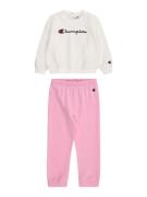 Champion Authentic Athletic Apparel Joggingdragt  pitaya / blodrød / sort / hvid