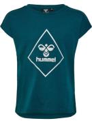 Hummel Bluser & t-shirts  grå / gran