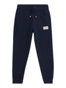 TOMMY HILFIGER Bukser '1985'  navy / hvid