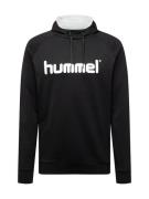 Hummel Sportsweatshirt  grå-meleret / sort / hvid