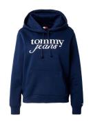 Tommy Jeans Sweatshirt 'ESS'  navy / hvid