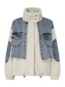 Pepe Jeans Overgangsjakke 'DAPHNE'  blue denim / offwhite