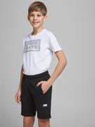 Jack & Jones Junior Bukser 'Stair'  sort / hvid