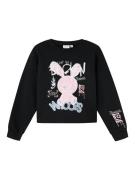 NAME IT Sweatshirt 'NKFSINO'  lys pink / sort / sølv / hvid