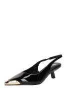 Bianco Slingpumps 'Kristin'  guld / sort