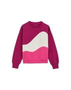 WE Fashion Sweatshirt  lys pink / mørk pink / hvid