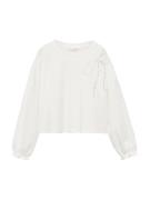 MANGO KIDS Bluser & t-shirts 'RIBBON'  sølv / offwhite