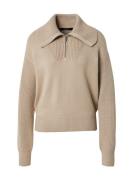 VERO MODA Pullover 'VMILISA'  mørkebeige