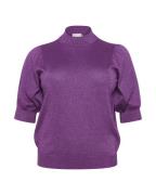 KAFFE CURVE Pullover 'Regitta'  neonlilla