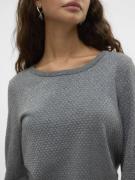 VERO MODA Pullover 'VMCare'  grå