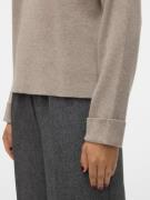 VERO MODA Pullover 'VMGold'  mudderfarvet