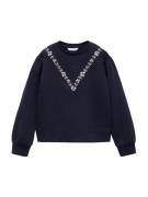 MANGO KIDS Sweatshirt 'JARDIN'  navy / turkis / pastelpink / rød