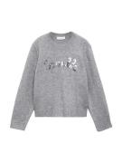 MANGO KIDS Pullover 'SPARKLE'  grå / sølv