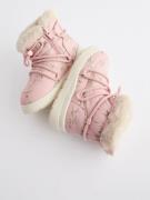 Next Snowboots  blandingsfarvet / pink