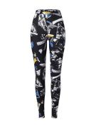 Moschino Jeans Leggings  royalblå / antracit / sort / hvid