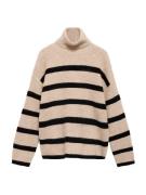 MANGO KIDS Pullover  lysebrun / sort