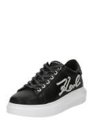 Karl Lagerfeld Sneaker low  sort / sølv