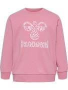 Hummel Sportsweatshirt  pink / hvid